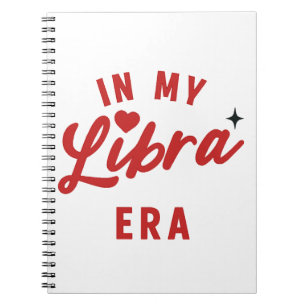 in meinem Libra Era Notizbuch , Libra Geburtstagsg Notizblock