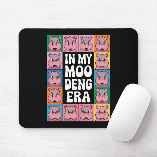In meinem Moo Deng Era Moo Deng Hippo Lover Mousepad (Mit Mouse)