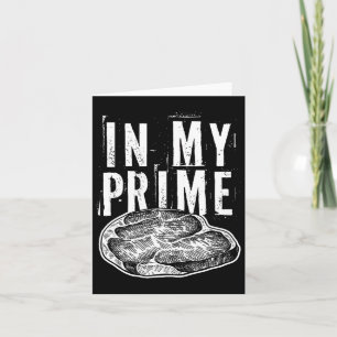 In meinem Prime Beef Fleisch schneiden für Steak F Karte