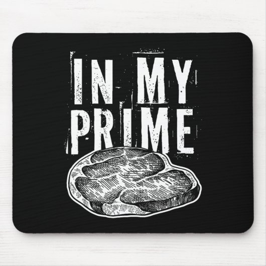 In meinem Prime Beef Fleisch schneiden für Steak F Mousepad (Vorne)
