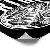 In meinem Prime Beef Fleisch schneiden für Steak F Poster (Ecke)