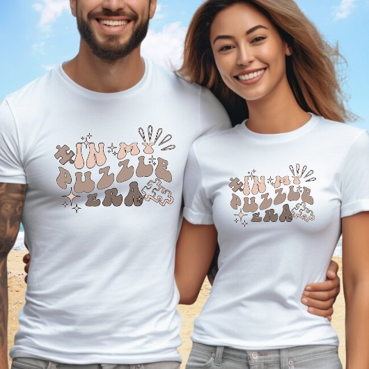 In meinem Rätsel-Zeitalter benutzerdefinierter Tex T-Shirt