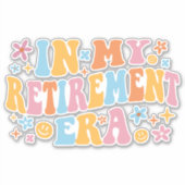 In meinem Rentenalter I Aufkleber (Vorderseite)