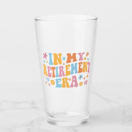 In meinem Rentenalter I Glas (Vorderseite)