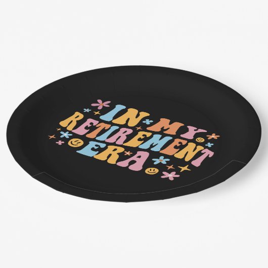 In meinem Rentenalter I Pappteller (Schrägansicht)