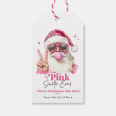 In meinem rosa Santa Era trendy Pink Weihnachten Geschenkanhänger (Vorderseite)