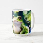 In meinem Salat ist ein Frosch Kaffeetasse (VorderseiteRechts)