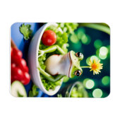 In meinem Salat ist ein Frosch Magnet (Horizontal)