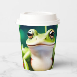 In meinem Salat ist ein Frosch Pappbecher