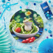 In meinem Salat ist ein Frosch Pappteller (Party)