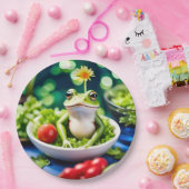 In meinem Salat ist ein Frosch Pappteller (Party)