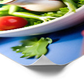 In meinem Salat ist ein Frosch Poster (Ecke)