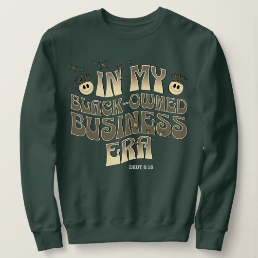 IN MEINEM SCHWARZEN EIGENEN GESCHÄFTSBEREICH ERA F SWEATSHIRT (Design vorne)