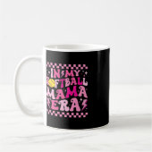 In meinem Softball Mama Era Funny Halloween Family Kaffeetasse (Links)