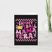 In meinem Softball Mama Era Funny Halloween Family Karte (Vorderseite)