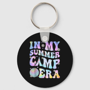In meinem Sommerlager Ära Camping Gefärbte Krawatt Schlüsselanhänger
