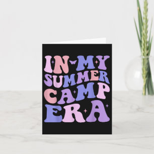 In meinem Sommerlager Ära Groovy Sommerurlaub Camp Karte