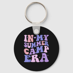 In meinem Sommerlager Ära Groovy Sommerurlaub Camp Schlüsselanhänger