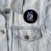 In meinem Spooky Hexenmeisterchen Halloween Cat-Ko Button (Beispiel)