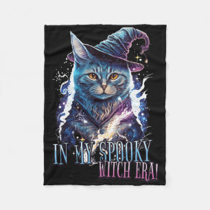 In meinem Spooky Hexenmeisterchen Halloween Cat-Ko Fleecedecke