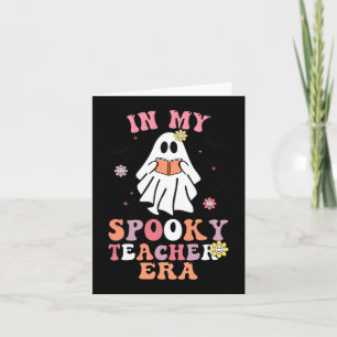 In meinem Spooky Lehrer Era Groovy Hippie Retro Gh Karte