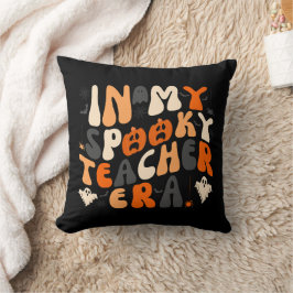 In meinem Spooky-Lehrer Era Halloween Kissen