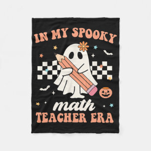 In meinem Spooky Mathe Lehrer Era Groovy Retro Hal Fleecedecke