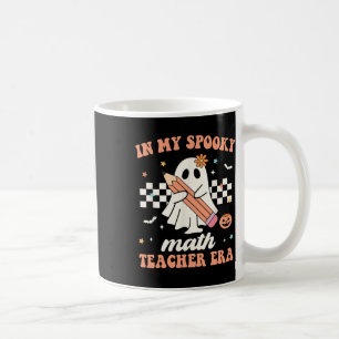 In meinem Spooky Mathe Lehrer Era Groovy Retro Hal Kaffeetasse