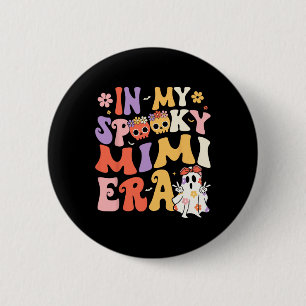 In meinem Spooky Mimi Era Groovy Ghost Halloween G Button