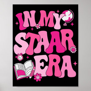 In meinem Staar Ära Lehrer Test Day Staat Testing Poster