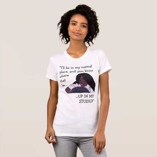 In meinem Studio! -Sponjetta T-Shirt (Vorne ganz)