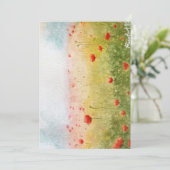 In meinem Traum III Grußkarte Einladung (Stehend Vorderseite)