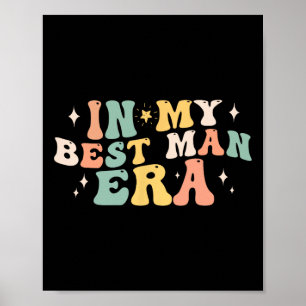 In meinem Trauzeuge Ära Groom Wedding Bachelor Par Poster