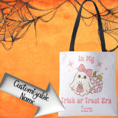 In meinem Trick oder Treat-Zeit Retro Halloween Tasche