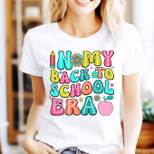 In meinem Tshirt "Zurück zur Schule"