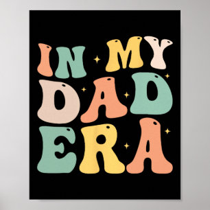 In meinem Vater Era Lover Groovy Retro Daddy Vathe Poster