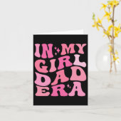 In meinem Vater Zeitalter Shirt Retro Girl Papa Va Karte (Gelbe Blume)