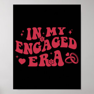 In meinem Verlobten Zeitalter Retro Bridge Jungges Poster