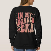 In meinem Verlobten Zeitalter Verlobung Geschenk v Sweatshirt (Rückseite)