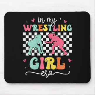 In meinem Wrestling Girl Era Groovy Retro Proud Wr Mousepad