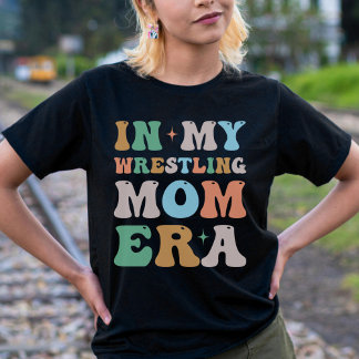 In meinem Wrestling Mama Era Groovy Retro T-Shirt