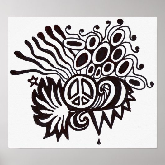 In meinem Zimmer gelangweilt Poster (Vorne)