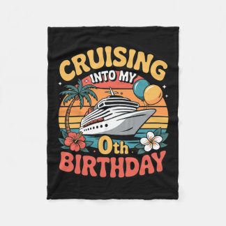 In meinen 0. Geburtstag cruisen Fleecedecke