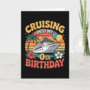 In meinen 0. Geburtstag cruisen Karte