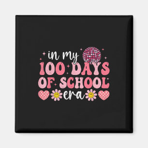 In meinen 100 Tagen der Schule Ära Groovy 100. Magnet
