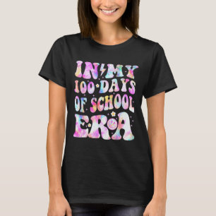 In meinen 100 Tagen der Schule Zeitalter Retro Läc T-Shirt