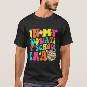 In meinen 100 Tagen Schulalter Lehrer Kinder Retro T-Shirt