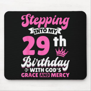 In meinen 29. Geburtstag mit Gottes Gnade und Mousepad