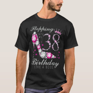 In meinen 38. Geburtstag steigen wie ein Boss 38.  T-Shirt