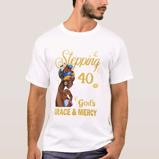 In meinen 40. Geburtstag eintreten T-Shirt (Vorderseite)